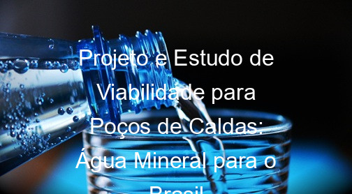 Projeto e Estudo de Viabilidade para Poços de Caldas: Água Mineral para o Brasil