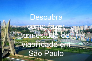 Descubra como fazer um estudo de viabilidade em São Paulo