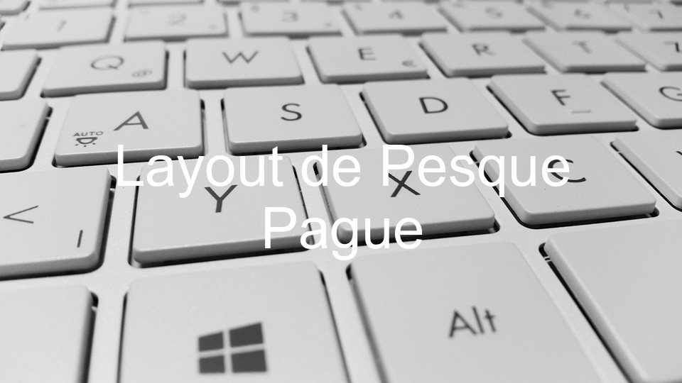 Layout de Pesque Pague