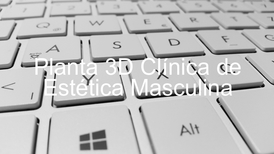 Planta 3D Clínica de Estética Masculina