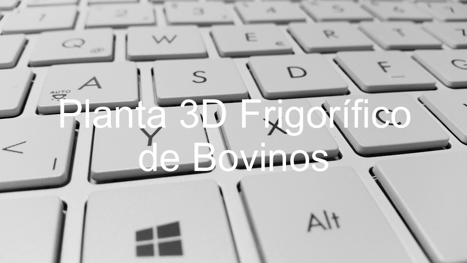 Planta 3D Frigorífico de Bovinos