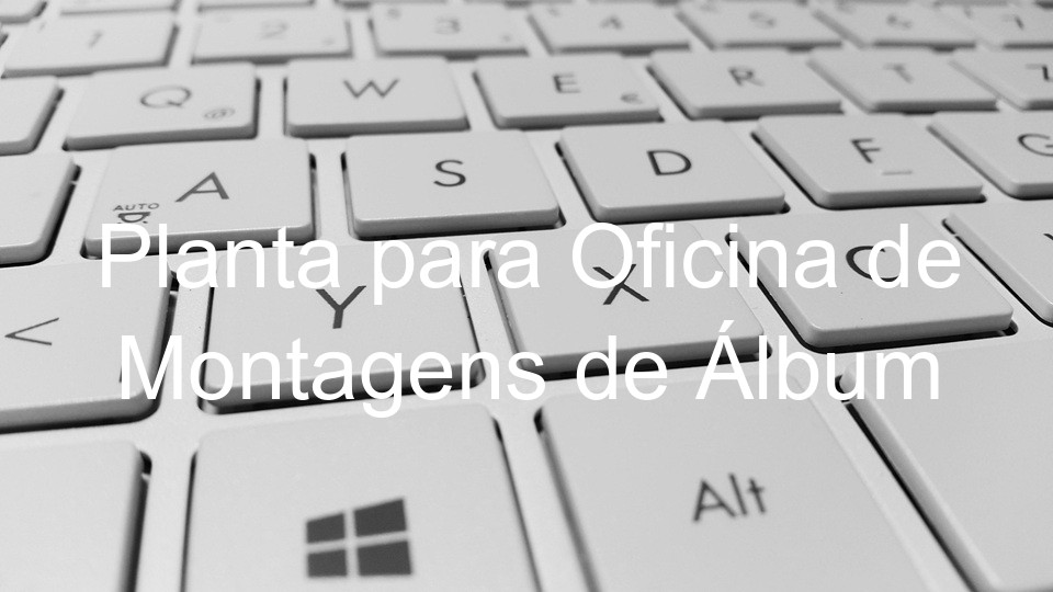 Planta para Oficina de Montagens de Álbum