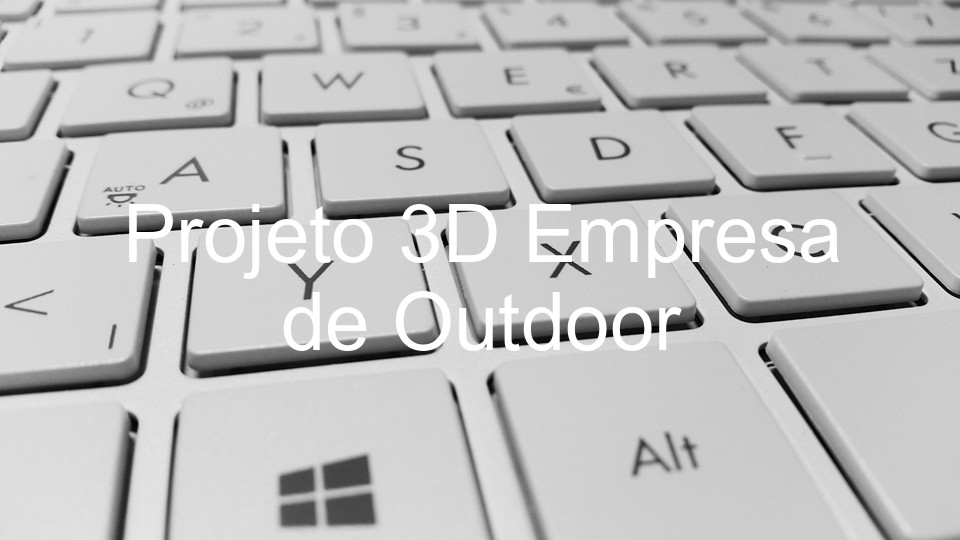 Projeto 3D Empresa de Outdoor